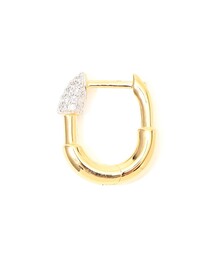 ■Otiumberg. Small Pave Staple ピアス