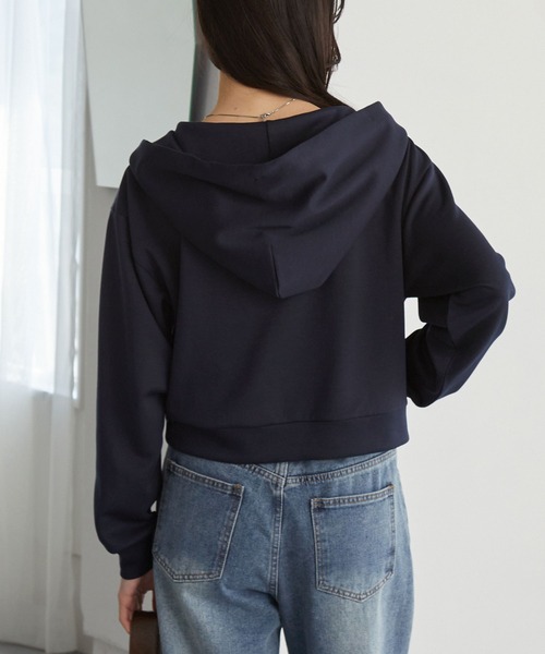 Y's 黒 クロップド丈 パーカー ダブルジッパー Y2KクロップドZIPパーカー – WEGO ONLINE STORE