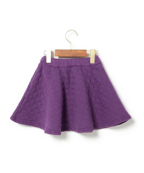 green label relaxing（グリーンレーベルリラクシング）の「サークルキルト フレア スカート◆（スカート・キッズ・パープル/グレー・95cm/115cm/125cm/135cm/105cm）」の6枚目の写真
