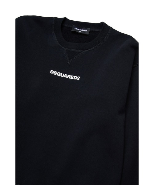 DSQUARED2(ディースクエアード)の「キッズ プルオーバースウェット DSQUARED KID(スウェット・キッズ・ブラック/ブラウン・12Y/10Y/14Y/16Y/6Y/8Y/4Y)」の4枚目の写真