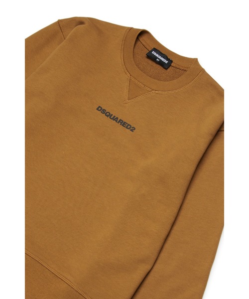 DSQUARED2(ディースクエアード)の「キッズ プルオーバースウェット DSQUARED KID(スウェット・キッズ・ブラック/ブラウン・12Y/10Y/14Y/16Y/6Y/8Y/4Y)」の7枚目の写真