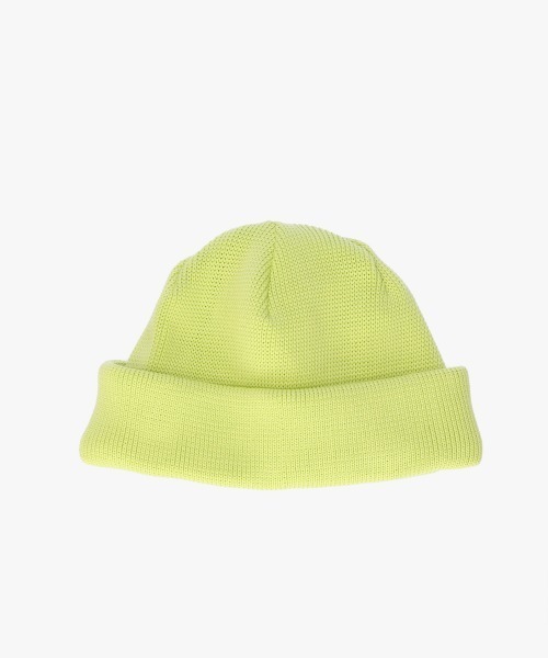 OVERRIDE（オーバーライド）の「OVERRIDE  REP LOW WATCH / オーバーライド（ニットキャップ/ビーニー・メンズ・ブラック/オレンジ/ライトグリーン/レッド/グレー・57~59cm）」の3枚目の写真