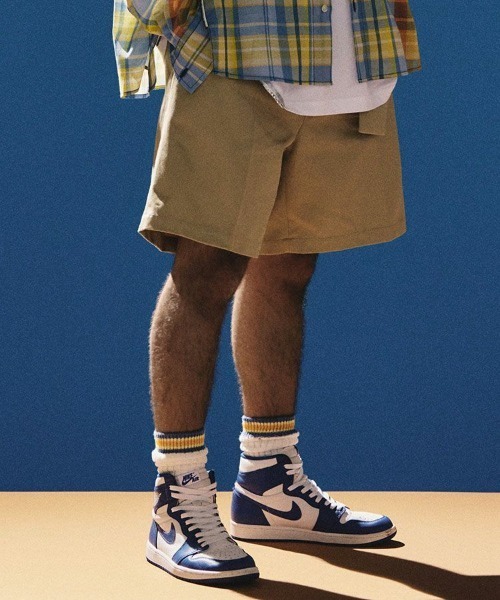 FACETASM（ファセッタズム）の「【FACETASM / ファセッタズム】RIB SOCKS / ホワイト＆グレー [NAT-SOX-U01]（ソックス/靴下・メンズ・その他・ONESIZE）」の7枚目の写真