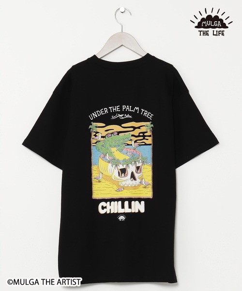 MULGA（モルガ）の「【Kahiko】MULGA THE LIFE モルガチルメンズTシャツ（Tシャツ/カットソー・メンズ・ホワイト/ホワイト系その他/ブラック/ブラック系その他・FREE）」の17枚目の写真
