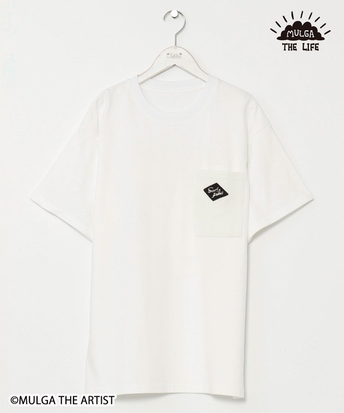 MULGA（モルガ）の「【Kahiko】MULGA THE LIFE モルガチルメンズTシャツ（Tシャツ/カットソー・メンズ・ホワイト/ホワイト系その他/ブラック/ブラック系その他・FREE）」の5枚目の写真