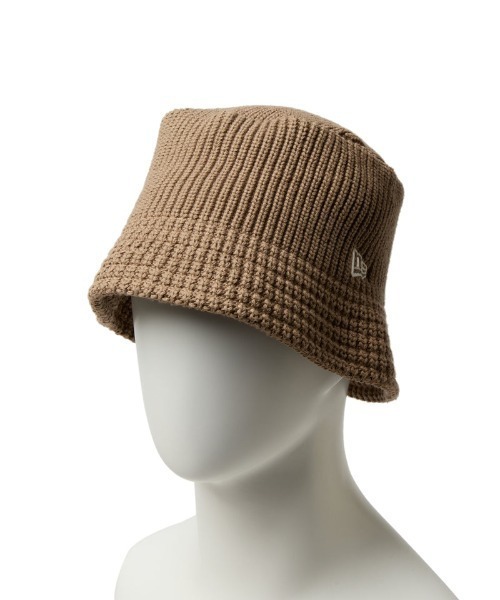 NEW ERA（ニューエラ）の「NEW ERA/ニューエラ ハット ニットバケット Knit Bucket ライトグレー/ブリティッシュカーキ 14388403/14388404（ハット・メンズ・ライトグレー/カーキ・M/L）」の8枚目の写真