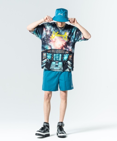 glamb(グラム)の「Cosmic Print T-Shirt / コズミックプリントTシャツ(Tシャツ/カットソー・メンズ・ブラック・S/M/L)」の7枚目の写真