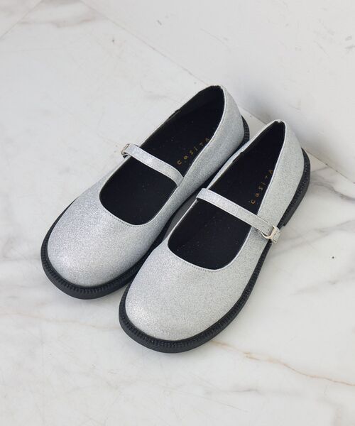 ems excite（エムズエキサイト）の「メリージェーンシューズ（その他シューズ・レディース・ブラック/シルバー/ブラック系その他・MEDIUM/LARGE）」の5枚目の写真
