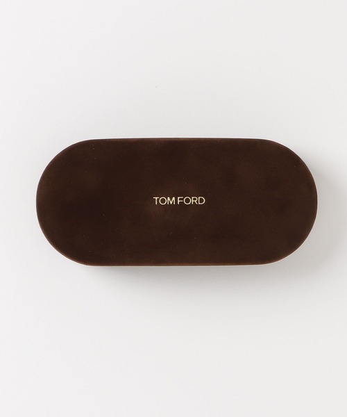 TOM FORD EYEWEAR（トムフォードアイウェア）の「TOM FORD EYEWEAR/トム フォード アイウェア/FT5584DB-58/メガネ（メガネ・メンズ・ブラウン・F）」の4枚目の写真