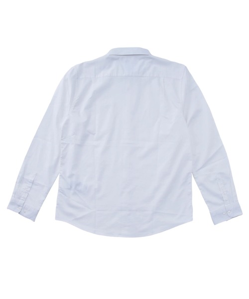 RVCA(ルーカ)の「RVCA メンズ THATLL DO STRETCH LS WOVEN 長袖シャツ 【2025年春夏モデル】/ルーカ胸ポケットワンポイントロングスリーブ長袖シャツ(シャツ/ブラウス・メンズ・ホワイト/ブルー・LARGE/MEDIUM/SMALL)」の3枚目の写真