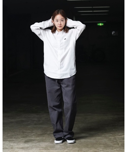 RVCA(ルーカ)の「RVCA メンズ THATLL DO STRETCH LS WOVEN 長袖シャツ 【2025年春夏モデル】/ルーカ胸ポケットワンポイントロングスリーブ長袖シャツ(シャツ/ブラウス・メンズ・ホワイト/ブルー・LARGE/MEDIUM/SMALL)」の20枚目の写真
