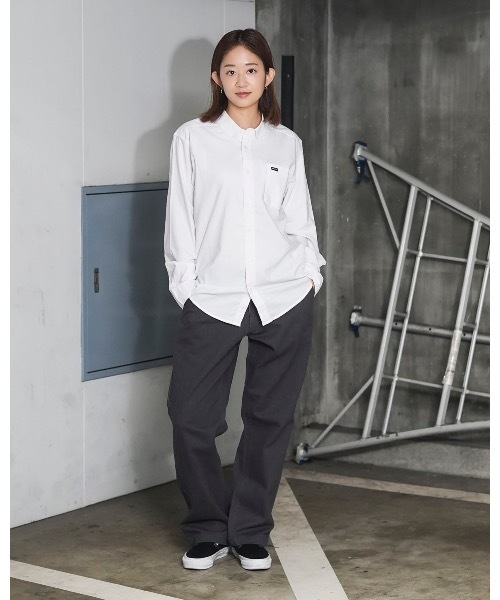 RVCA(ルーカ)の「RVCA メンズ THATLL DO STRETCH LS WOVEN 長袖シャツ 【2025年春夏モデル】/ルーカ胸ポケットワンポイントロングスリーブ長袖シャツ(シャツ/ブラウス・メンズ・ホワイト/ブルー・LARGE/MEDIUM/SMALL)」の18枚目の写真