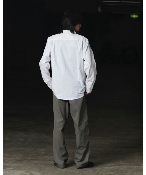 RVCA(ルーカ)の「RVCA メンズ THATLL DO STRETCH LS WOVEN 長袖シャツ 【2025年春夏モデル】/ルーカ胸ポケットワンポイントロングスリーブ長袖シャツ(シャツ/ブラウス・メンズ・ホワイト/ブルー・LARGE/MEDIUM/SMALL)」の9枚目の写真