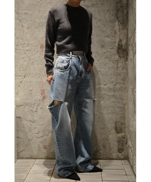 Maison Margiela（メゾンマルジェラ）の「Maison Margiela PANTS 5 POCKETS（デニムパンツ・レディース・ダークブルー・40/36/38）」の8枚目の写真