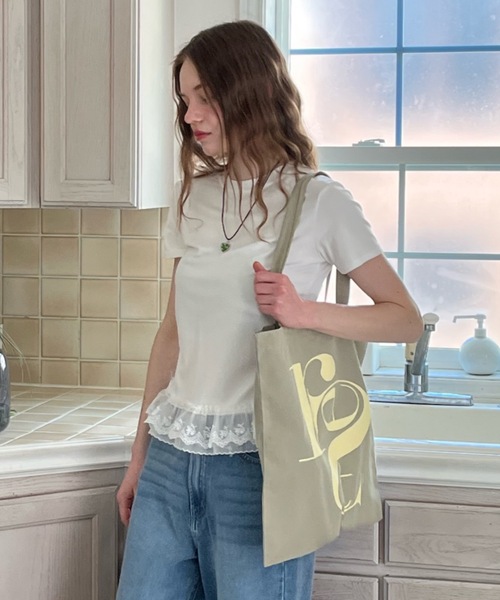 カラーロゴトートBAG/color logo tote bag（トートバッグ