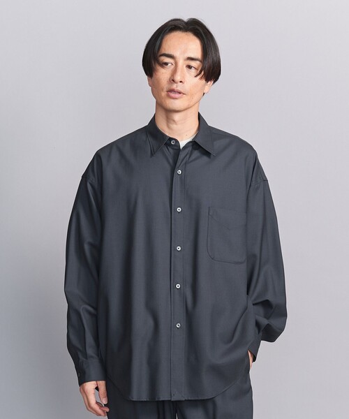 koti beauty&youth 24aw メリノウール　シャツ koti beauty&youth 24aw メリノウール シャツ - メルカリ