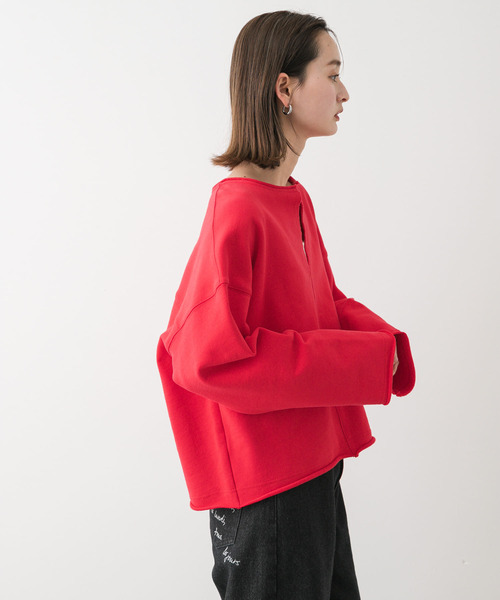 新品アーバンリサーチSENSE OF PLACE★フェザーVネックルーズニットブラウン★何点同梱でも宅急便送料￥600平日15時まで入金分当日発送可