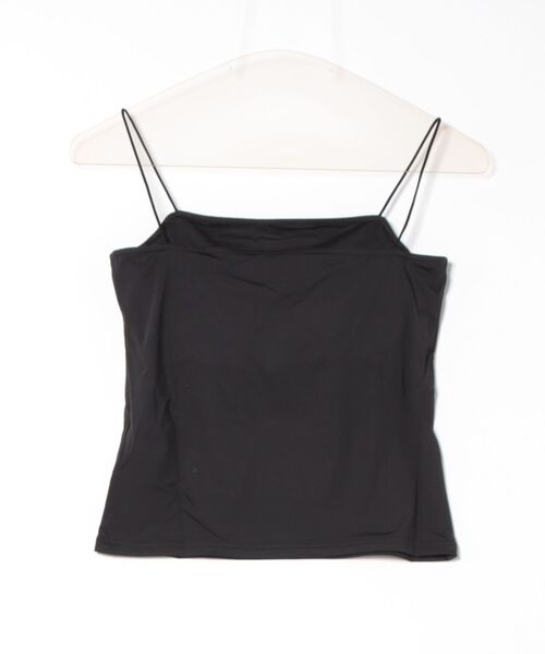 Doux archives（ドゥアルシーヴ）の「ドライタッチカップ付きキャミ（キャミソール・レディース・ブラック/オフホワイト・FREE）」の20枚目の写真