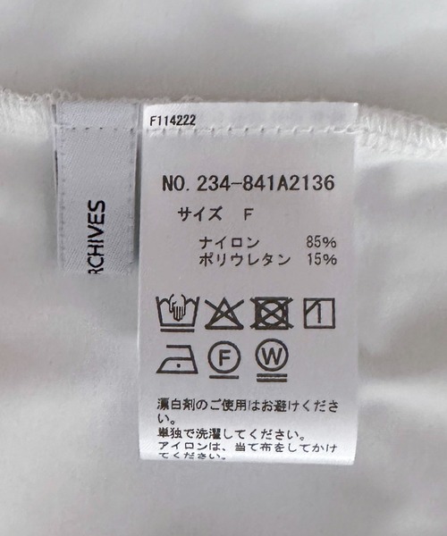 Doux archives（ドゥアルシーヴ）の「ドライタッチカップ付きキャミ（キャミソール・レディース・ブラック/オフホワイト・FREE）」の19枚目の写真