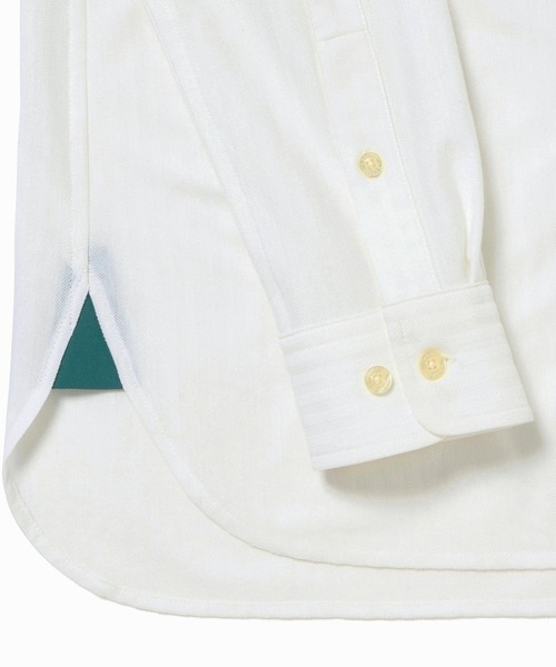 LACOSTE(ラコステ)の「ジャカードストライプボタンダウンジャージシャツ(シャツ/ブラウス・メンズ・ライトブルー/ネイビー/ホワイト・39/40/41/42)」の13枚目の写真