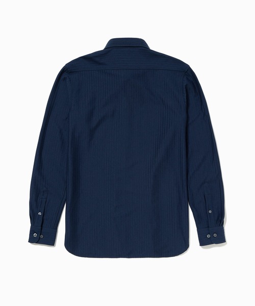 LACOSTE(ラコステ)の「ジャカードストライプボタンダウンジャージシャツ(シャツ/ブラウス・メンズ・ライトブルー/ネイビー/ホワイト・39/40/41/42)」の20枚目の写真