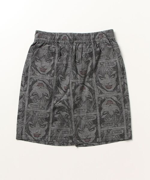 HYSTERIC GLAMOUR ヒスガール　総柄　ショートパンツ　ヒスグラ　S HYSTERIC GLAMOUR - SUNSET WOMAN総柄ショートパンツ+ハンド