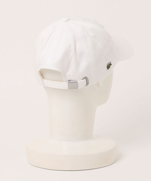 LACOSTE（ラコステ）の「【LACOSTE】L ロゴキャップ L1366（キャップ・メンズ・ネイビー/ホワイト/ブラック・FREE）」の4枚目の写真