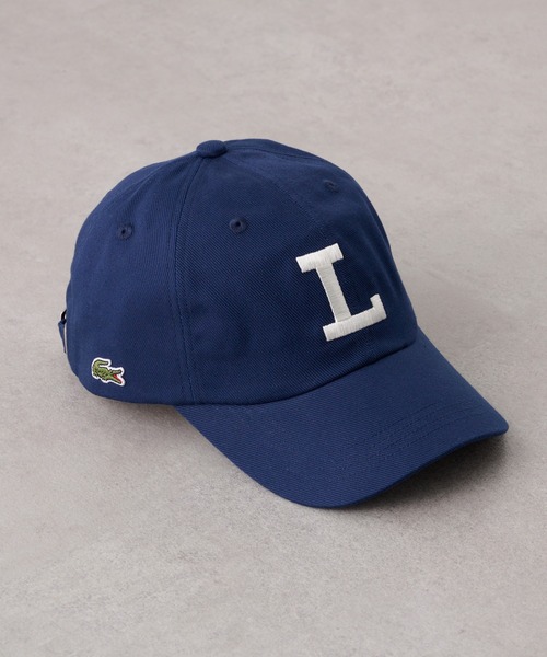 LACOSTE（ラコステ）の「【LACOSTE】L ロゴキャップ L1366（キャップ・メンズ・ネイビー/ホワイト/ブラック・FREE）」の3枚目の写真