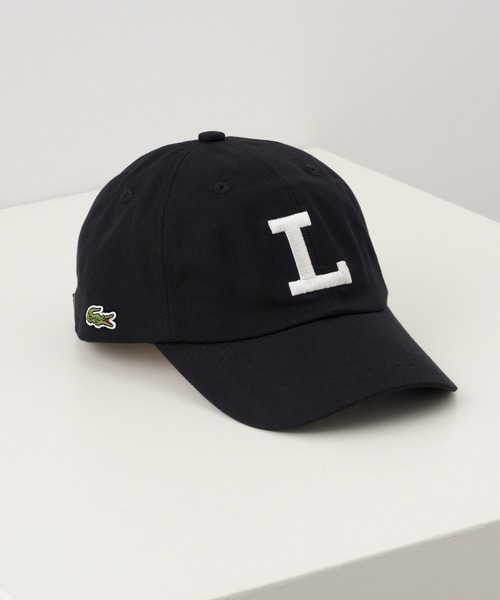 LACOSTE（ラコステ）の「【LACOSTE】L ロゴキャップ L1366（キャップ・メンズ・ネイビー/ホワイト/ブラック・FREE）」の2枚目の写真