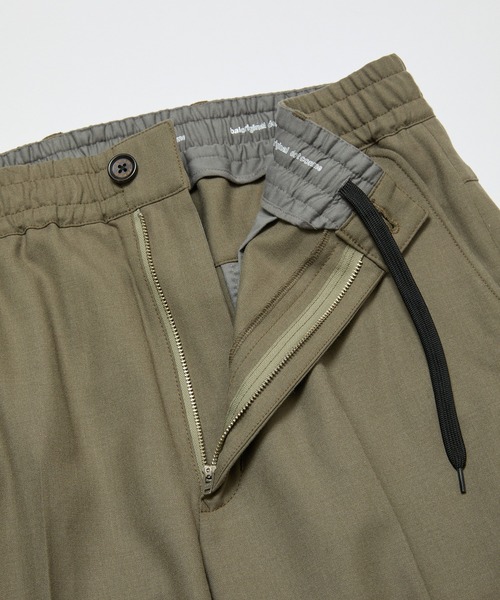 FARAH(ファーラー)の「BAL / FARAH WASHABLE WOOL WIDE TAPERED EASY PANT(スラックス・メンズ・ダークグレー/カーキ・36inch/32inch/30inch/34inch)」の13枚目の写真