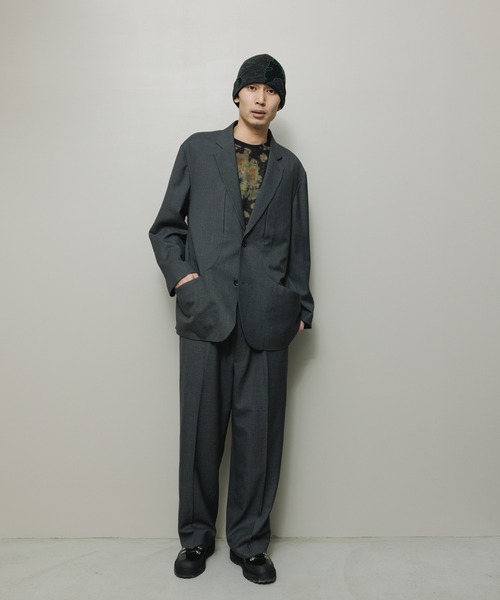 FARAH(ファーラー)の「BAL / FARAH WASHABLE WOOL WIDE TAPERED EASY PANT(スラックス・メンズ・ダークグレー/カーキ・36inch/32inch/30inch/34inch)」の19枚目の写真
