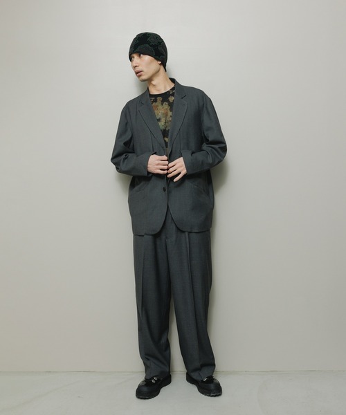 FARAH(ファーラー)の「BAL / FARAH WASHABLE WOOL WIDE TAPERED EASY PANT(スラックス・メンズ・ダークグレー/カーキ・36inch/32inch/30inch/34inch)」の20枚目の写真