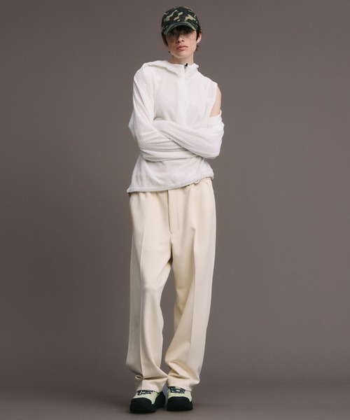 FARAH(ファーラー)の「BAL / FARAH WASHABLE WOOL WIDE TAPERED EASY PANT(スラックス・メンズ・ダークグレー/カーキ/クリーム・36inch/32inch/30inch/34inch)」の5枚目の写真