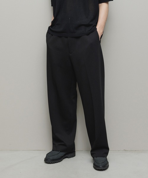 FARAH(ファーラー)の「BAL / FARAH WASHABLE WOOL WIDE TAPERED EASY PANT(スラックス・メンズ・ダークグレー/カーキ/クリーム・36inch/32inch/30inch/34inch)」の13枚目の写真