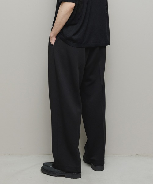 FARAH(ファーラー)の「BAL / FARAH WASHABLE WOOL WIDE TAPERED EASY PANT(スラックス・メンズ・ダークグレー/カーキ/クリーム・36inch/32inch/30inch/34inch)」の14枚目の写真