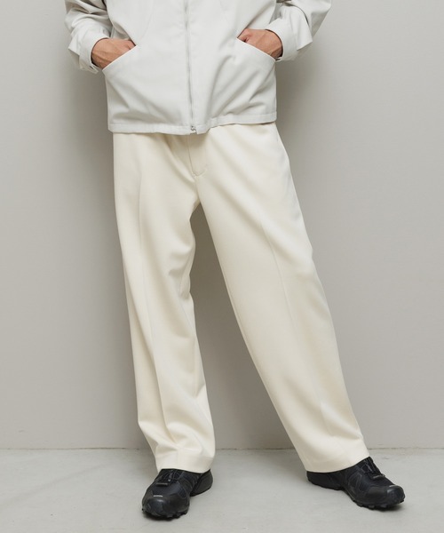 FARAH(ファーラー)の「BAL / FARAH WASHABLE WOOL WIDE TAPERED EASY PANT(スラックス・メンズ・ダークグレー/カーキ/クリーム・36inch/32inch/30inch/34inch)」の15枚目の写真