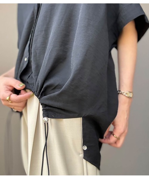 ブラウス シャツ シアードロストヘム2wayブラウス レディース シアードロストヘム2wayブラウス Emma Taylor│STYLEDOOR