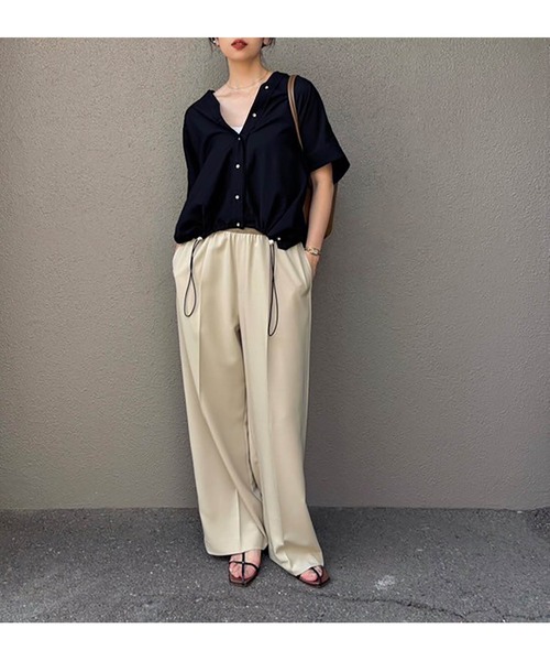 ブラウス シャツ シアードロストヘム2wayブラウス レディース シアードロストヘム2wayブラウス Emma Taylor│STYLEDOOR
