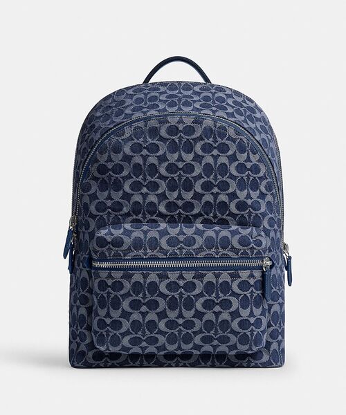 Coach チャーター バックパック シグネチャー デニム チャーター バックパック・シグネチャー デニム（バックパック