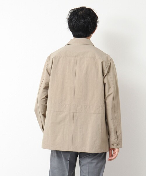 NOLLEY’S（ノーリーズ）の「《撥水/ウォッシャブル》リップストップ ストレッチファティーグJK 25SS（ミリタリージャケット・メンズ・オリーブ/ブラック/ベージュ/ダークネイビー・M/L/XL/S）」の17枚目の写真