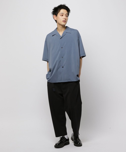 niko and...（ニコアンド）の「ジャージベルテッドパンツ（その他パンツ・メンズ・ブラック/ライトグレー・MEDIUM/LARGE）」の6枚目の写真