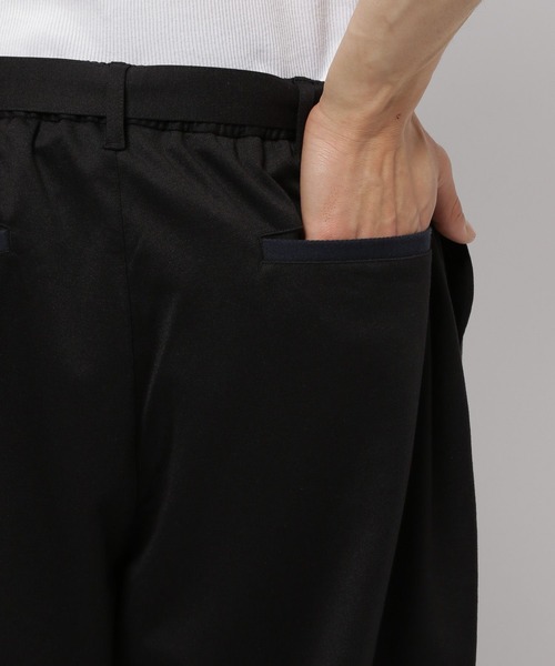 niko and...（ニコアンド）の「ジャージベルテッドパンツ（その他パンツ・メンズ・ブラック/ライトグレー・MEDIUM/LARGE）」の13枚目の写真