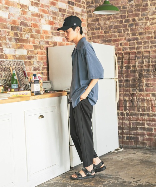 niko and...（ニコアンド）の「ジャージベルテッドパンツ（その他パンツ・メンズ・ブラック/ライトグレー・MEDIUM/LARGE）」の21枚目の写真