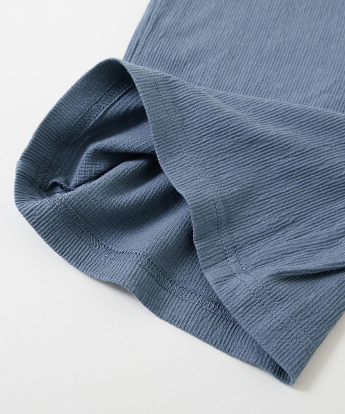 devirock（デビロック）の「すぽっと着られる 着心地やわらか 無地 おやすみ甚平（浴衣・キッズ・ブルーグレー/スミクロ/ネイビー/ライトグレー・100cm/110cm/120cm/130cm/140cm/150cm/160cm）」の18枚目の写真