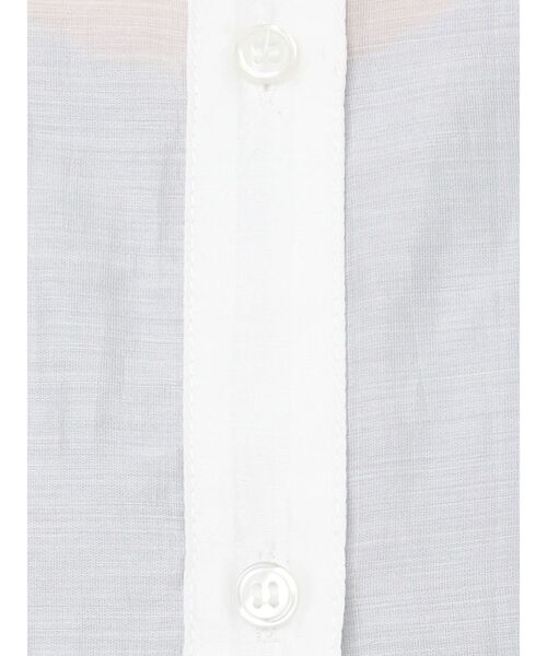 RESEXXY（リゼクシー）の「シアーショートシャツ（シャツ/ブラウス・レディース・ブルー/ブラック/ホワイト・FREE）」の18枚目の写真