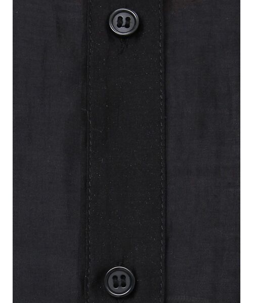 RESEXXY（リゼクシー）の「シアーショートシャツ（シャツ/ブラウス・レディース・ブルー/ブラック/ホワイト・FREE）」の19枚目の写真