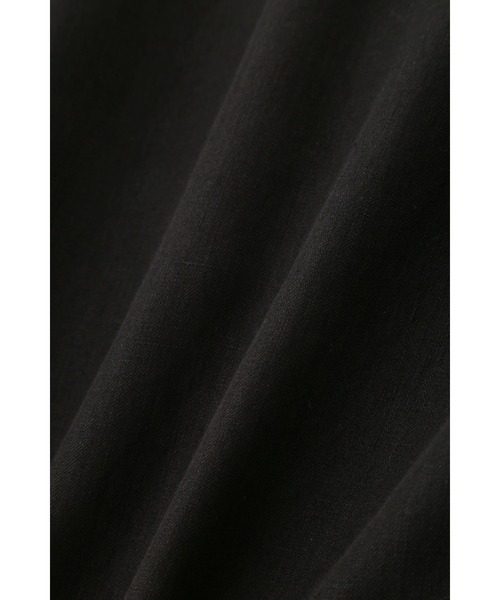 MARGARET HOWELL（マーガレットハウエル）の「COMPACT LINEN（テーラードジャケット・レディース・ナチュラル/ブラック・2/1）」の5枚目の写真