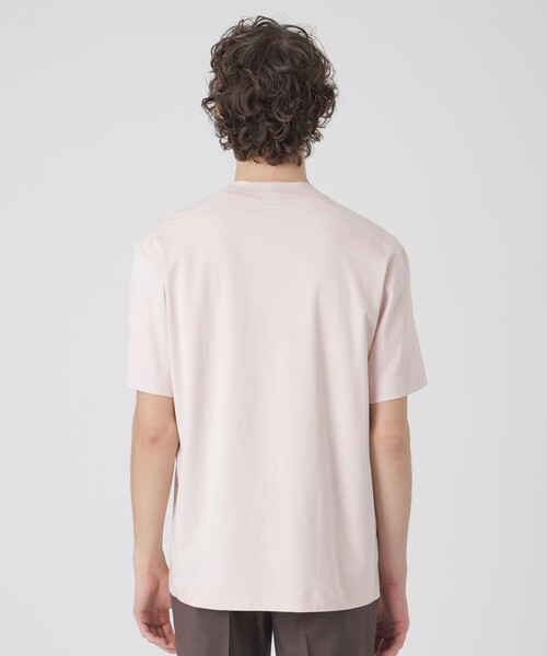 BLACK LABEL CRESTBRIDGE（ブラックレーベル・クレストブリッジ）の「マーセライズドレスTシャツ（Tシャツ/カットソー・メンズ・グレー系その他/ブラック/オフホワイト/ネイビー/ロイヤルブルー/ライトピンク・XL/L/XXL/S/M）」の22枚目の写真