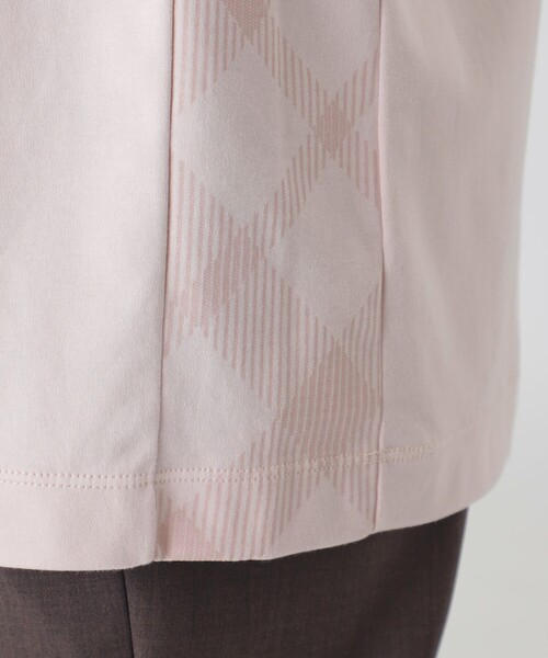 BLACK LABEL CRESTBRIDGE（ブラックレーベル・クレストブリッジ）の「マーセライズドレスTシャツ（Tシャツ/カットソー・メンズ・グレー系その他/ブラック/オフホワイト/ネイビー/ロイヤルブルー/ライトピンク・XL/L/XXL/S/M）」の21枚目の写真