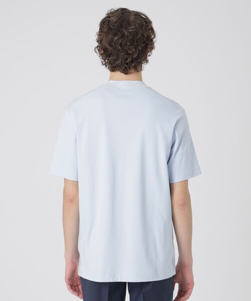 BLACK LABEL CRESTBRIDGE（ブラックレーベル・クレストブリッジ）の「マーセライズドレスTシャツ（Tシャツ/カットソー・メンズ・グレー系その他/ブラック/オフホワイト/ネイビー/ロイヤルブルー/ライトピンク・XL/L/XXL/S/M）」の16枚目の写真